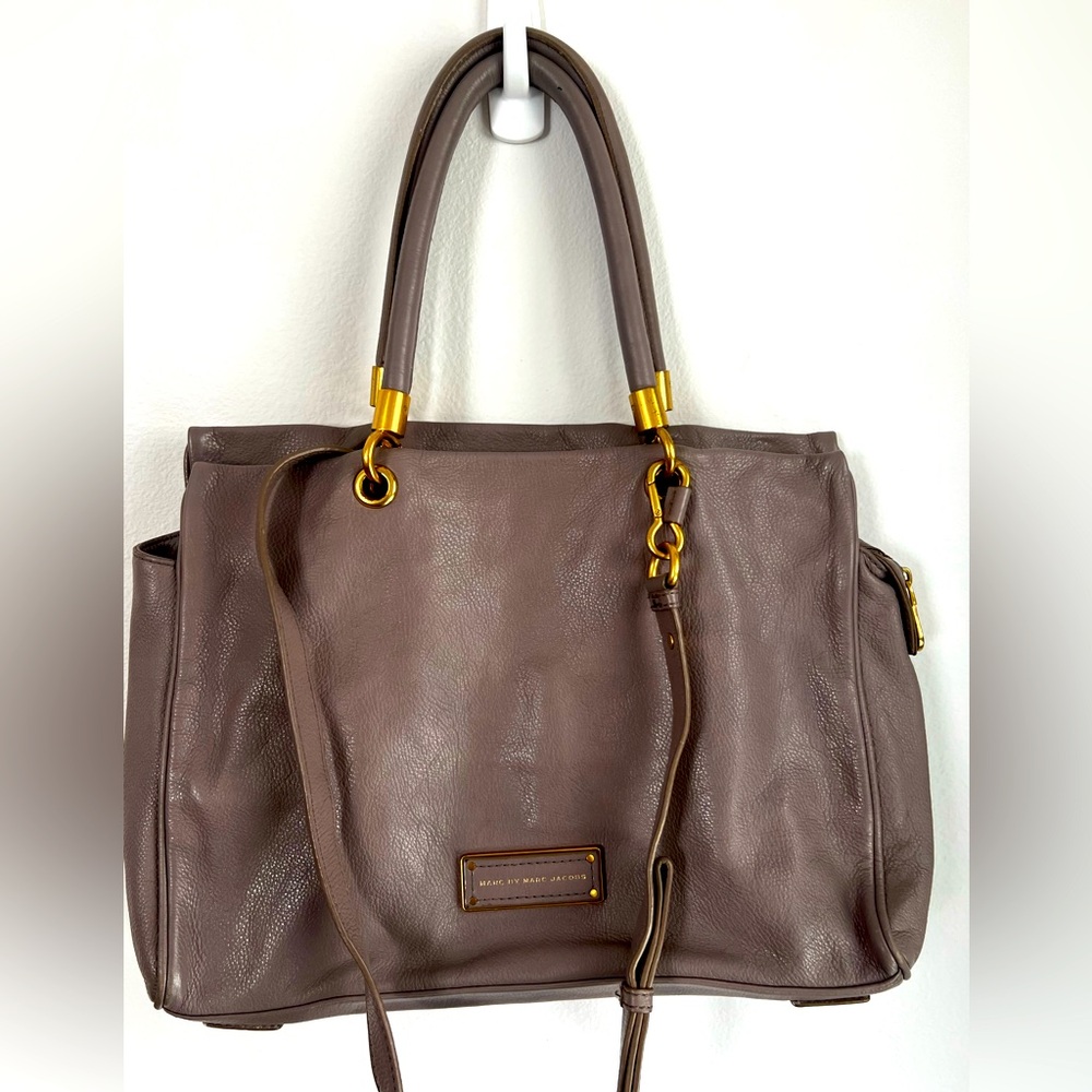 Taupe Marc Jacobs handbag